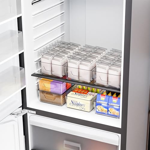 Stackable 6 Pack Snack Organizer for Pantry Shelf,Clear Pantry - Image 3