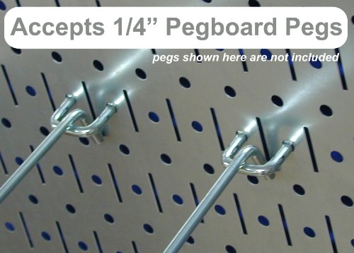 Wall Control Pegboard Organizer 4 ft. Metal Pegboard Standard - Image 5
