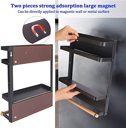 Magnetic Spice Rack for Refrigerator Magnetic Paper Towel - Image 5