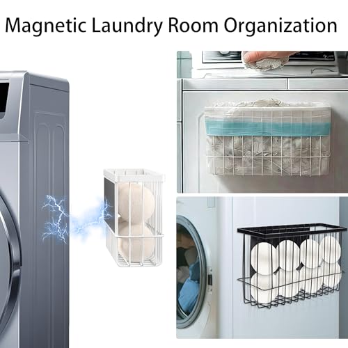 Magnetic Shelf Fridge Basket Bin for Whiteboard Washer - Image 4