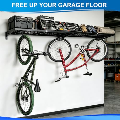 BEISE Bike Hooks for Overhead Garage Storage Rack, Garage - Image 6