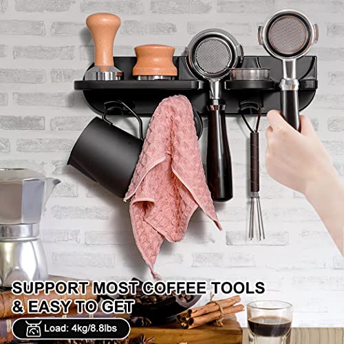 Espresso Tamper Holder Station Laelr Wall Mounted Coffee - Image 5