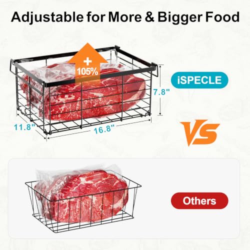 Freezer Organizer Bins - Large 3 Pack For Chest Freezer - Image 3