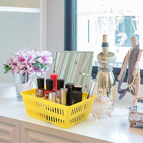 10 Pack Mini Storage Baskets Bins, Plastic Organizer Basket - Image 5