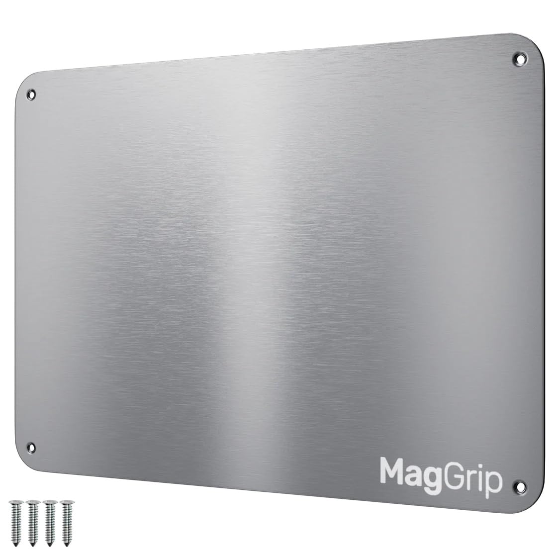 9 inches x 6.5 inches Stainless Steel Plate for Magnets - Image 1