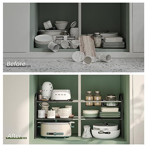 Under Sink Organizers and Storage,Expandable under cabinet - Image 4