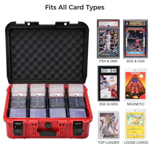 Baseball Card Storage Box, Extra Large Graded Card Case - Image 4