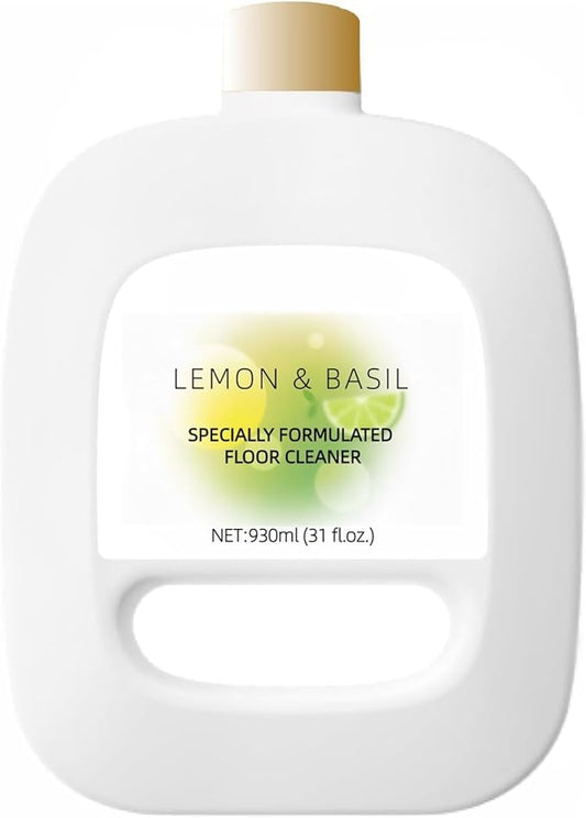 Floor Cleaning Solution Compatible With NARWAL Robot Vacuum And Mop Cleaner(Model Freo | Freo X Ultra). Residue & Streak Free.Deep Cleans For Multiple Hard Floors.LEMON & BASIL Scent(1 bottle)