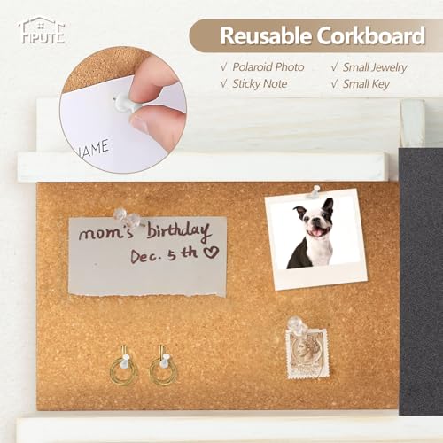 Key Holder for Wall Mount with Mail Organizer, Farmhouse - Image 3