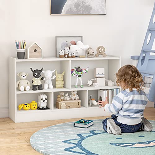Toy Storage Organizer, 2-Tier Kids Bookshelf - Image 5