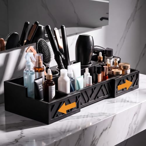 Gerrii Extendable Hair Tool Organizer, 12.6 to 25 Inch - Image 2