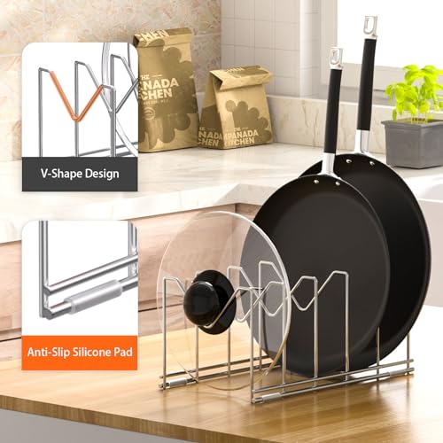 HzTinT 3 Pack Pot Lid Organizer, Holds 15 Lids, Plat | All Products - Image 3