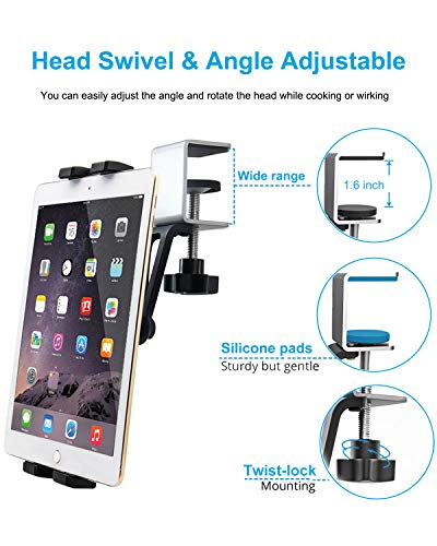 Kitchen Cabinet Tablet Mount, Easy-Install Under Cabinet Tablet - Image 4