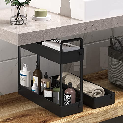 SOLEJAZZ Slim Rolling Storage Cart Skinny Bathroom Organizer, 3 - Image 6