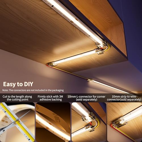 PAUTIX COB LED Strip Lights Addressable 2700K-6500K Chasing White - Image 7