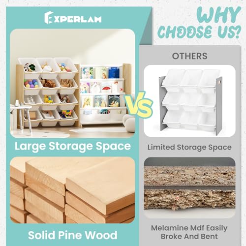 EXPERLAM Kids Toy Storage Organizer - Toy Organizer - Image 5