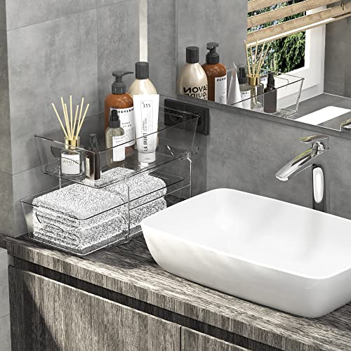 Simple Houseware 2 Tier Basket Drawer Cabinet Pull-Out Organizer - Image 6