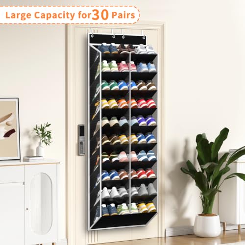 KEEPJOY 20-30 Pairs Over the Door Shoe Organizer, Me | All Products - Image 5