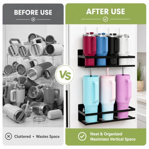 4 Pack Iron Magnetic Water Bottle Holder for Tumbler 20/30/40 oz - Image 6