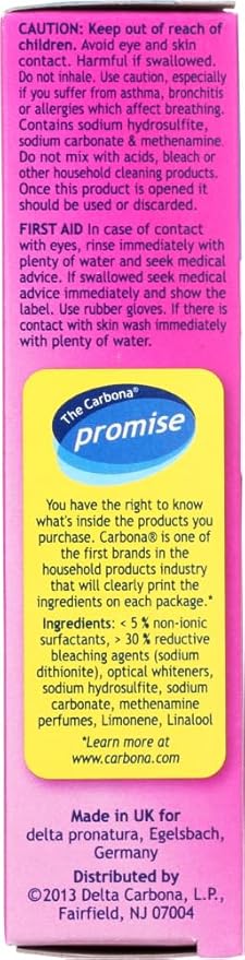 Carbona Color Run Remover, 2.6-Ounce Box (Pack of 12)