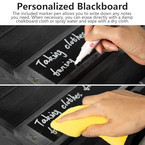 Wall Mail Organizer, Rustic Key and Mail File Holder - Image 7