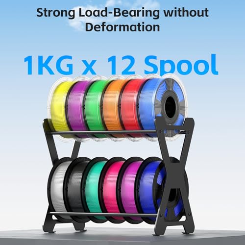 3D Filament Storage Rack, Desktop 3D Printer Filament Organizer - Image 4