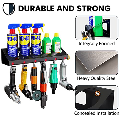 UNITEDPOWER Pneumatic Tool Holder Lockable/Aerosol Rack - Image 6