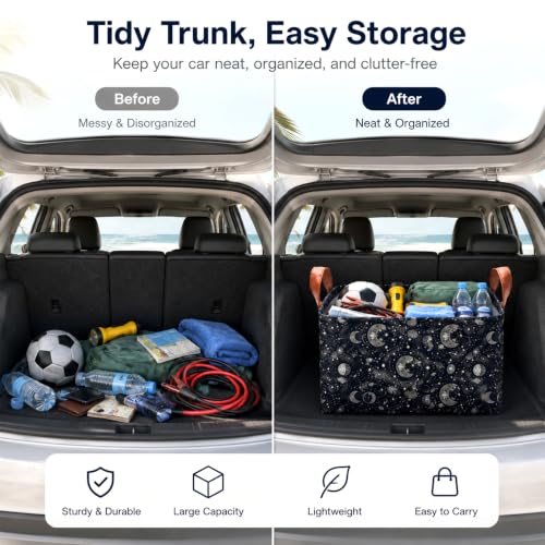Flower Car Trunk Organizer 20L Collapsible Auto Storage - Image 7