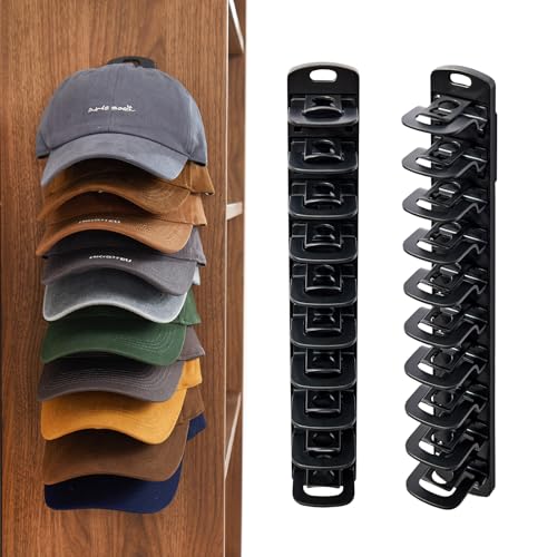 Cap Racks for Baseball Caps, Hat Organizer Holder for Wall - Image 2