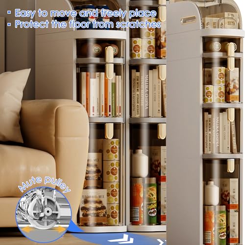 Narrow Bathroom Storage Cabinet 7.1″ Slim Bathroom Floor - Image 5