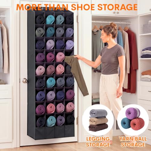 Ofiray-home Over the Door Shoe Organizer, 30-40 Pairs - Image 7