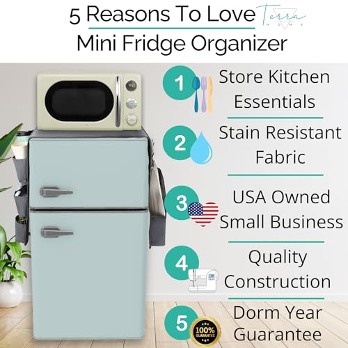 Mini Fridge Organizers and Storage - College Dorms Must Haves - Image 3