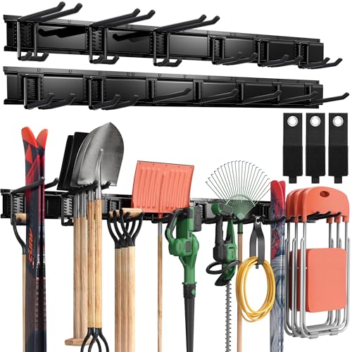 LBT 99" Garage Tool Organizer Wall Mount - 1000lbs Garden - Image 2