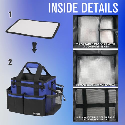 SCAVATA Compact Wearable Cleaning Caddy with Handle & Shoulder - Image 5