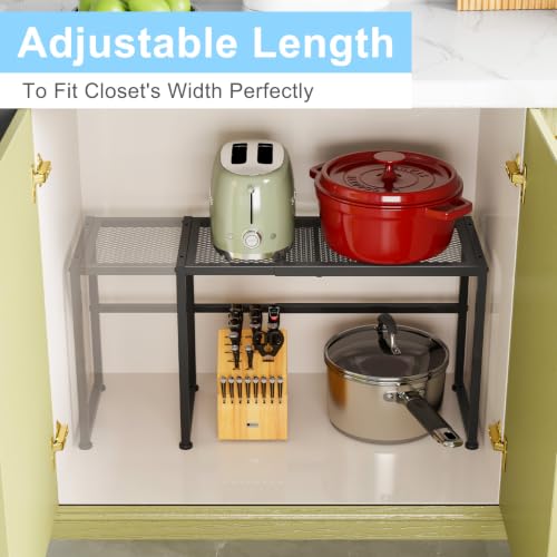 Expandable Storage Shelves Rack, Heavy Duty Metal Shelving - Image 6