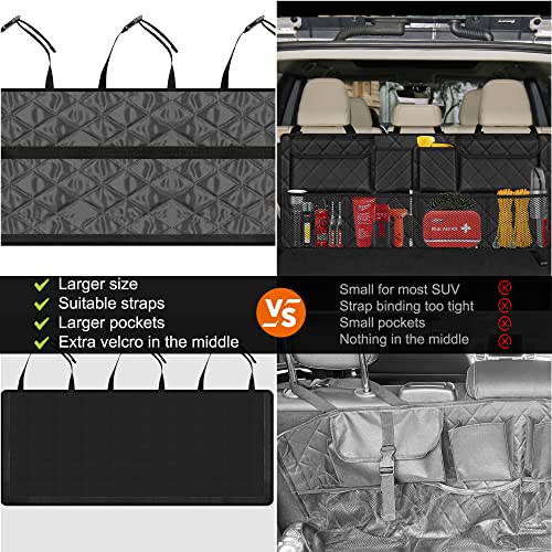 Trunk Organizer, Hanging Backseat Car Storage Bag for SUV - Image 3