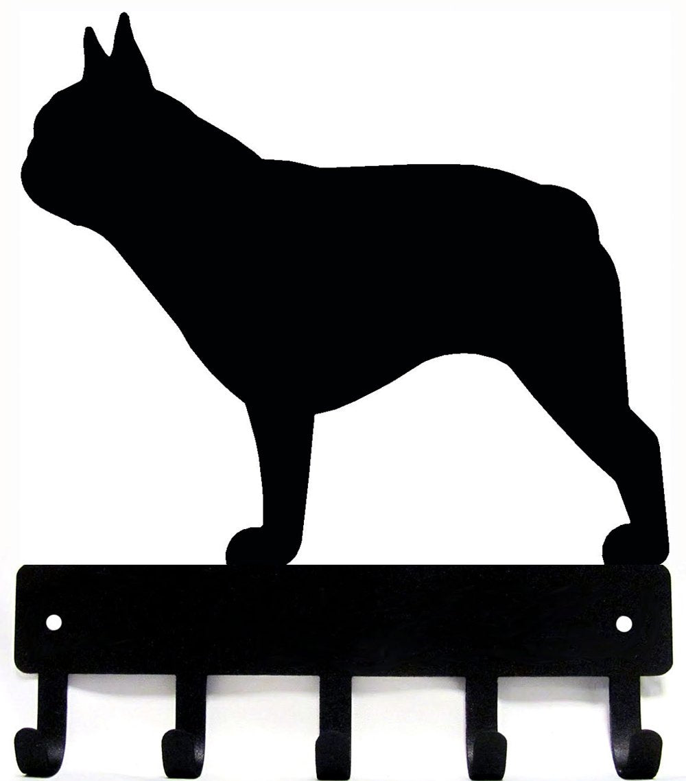 French Bulldog Key Holder Leash Hanger - Large 9 inch - Image 1
