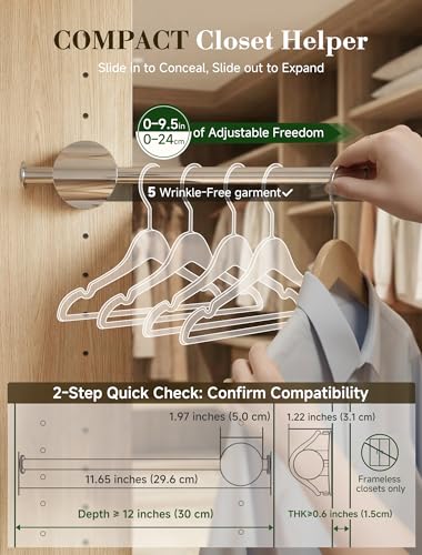 Valet Rod for Closet Pull out - Image 5