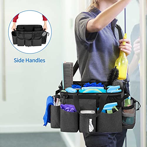 LoDrid Wearable Cleaning Caddy Bag with 4 Foldable Dividers - Image 6