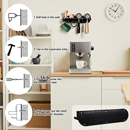 Espresso Tamper Holder Station Laelr Wall Mounted Coffee - Image 7