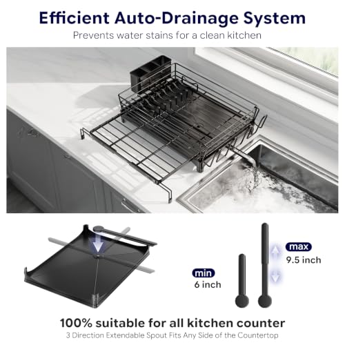 Simple Trending Dish Drying Rack - Expandable Dish Rack - Image 6
