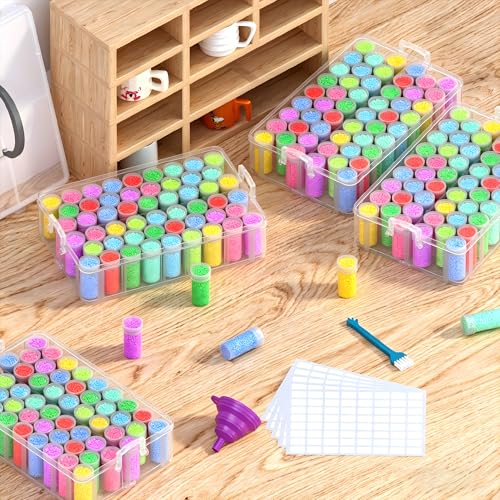 4-Tier Diamond Painting Storage Box, 208 Slots | Home Organization - Image 8