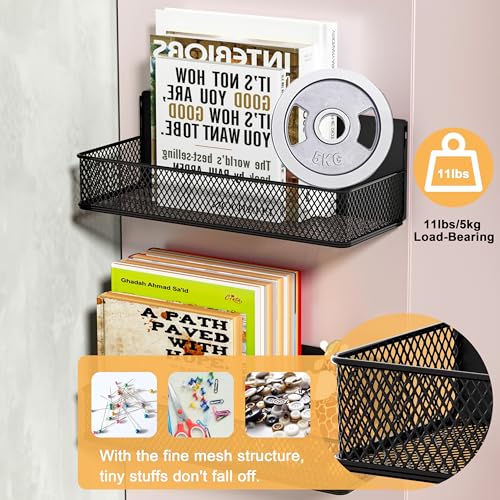 Magnetic Shelf Spice Rack Fridge Basket Whiteboard Washer - Image 5