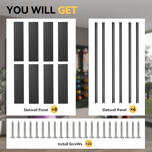 RORA Slat Wall, 4x8 ft Slatwall - Image 5
