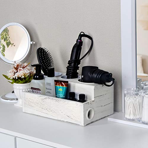 JACKCUBE Design Hair Tool Organizer Wooden, Hair Blow Dryer - Image 4