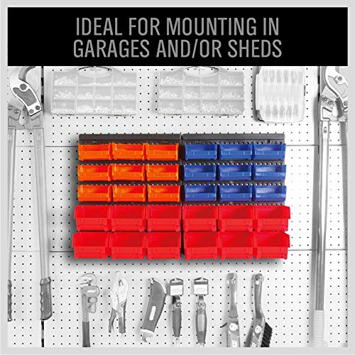SEDY 30-Bin Wall-Mounted Storage Rack System - Heavy | All Products - Image 5