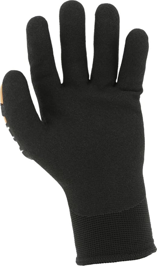 Mechanix Wear SpeedKnit M-Pact Thermal S5DP05 Gloves - Cold Weather Gloves for Protecting Hands - Insulated - Snug Fit - Touchscreen Capable - Machine Washable - Black - Medium