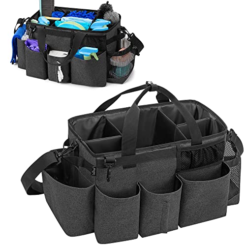 LoDrid Wearable Cleaning Caddy Bag with 4 Foldable Dividers - Image 2