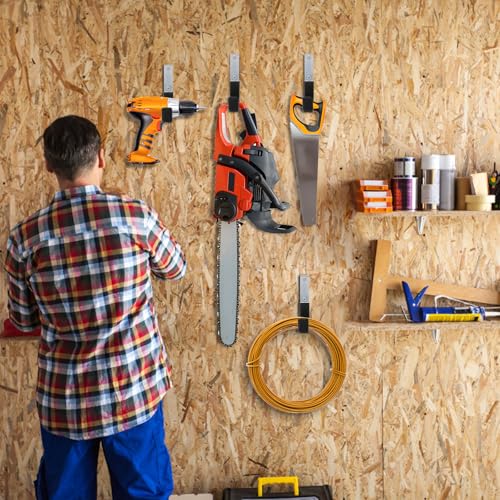 8 Pack Heavy Duty Garage Hooks, Steel Garage Storage | Garage Storage - Image 3