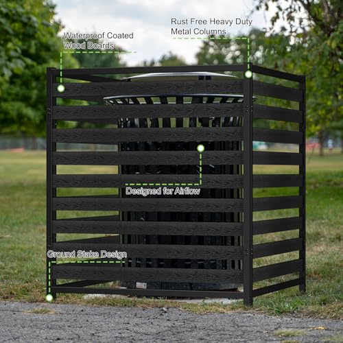 Air Conditioner Fence 2 Panel, Privacy Fence Screen 54.5" - Image 5